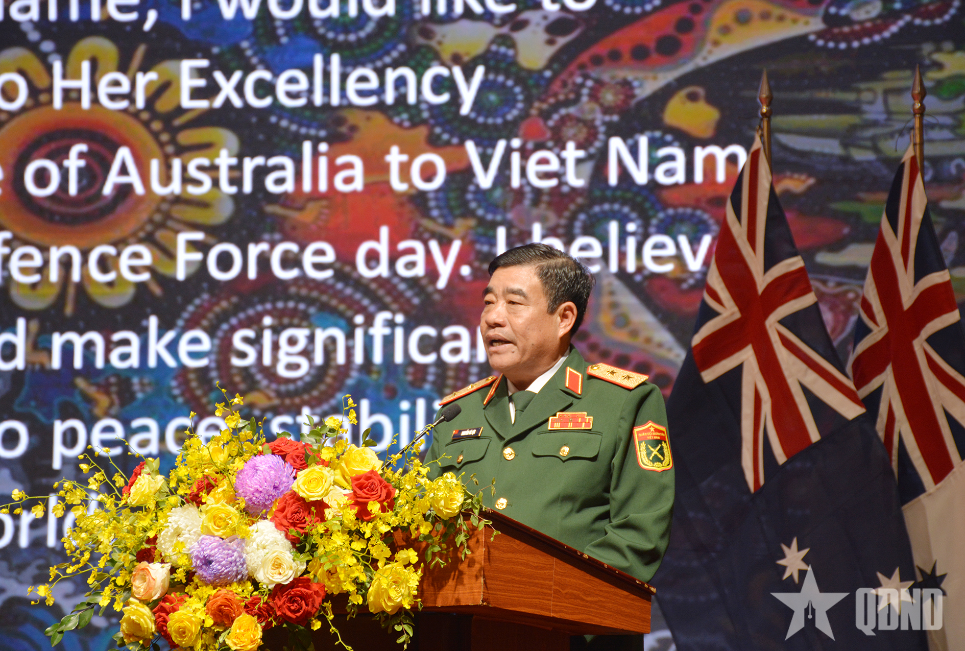 Trung tướng Nguyễn Bá Lực dự chiêu đãi kỷ niệm Ngày Lực lượng Quốc phòng Australia